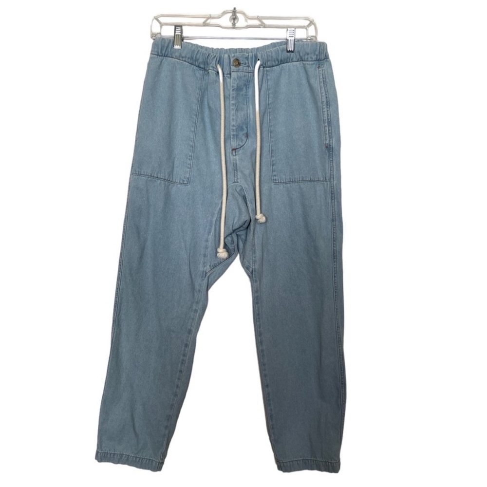 XIRENA Blue Drawstring Pants Size Large